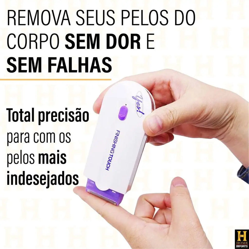 Depilador feminino elétrico Removedor De Pelos facial corporal